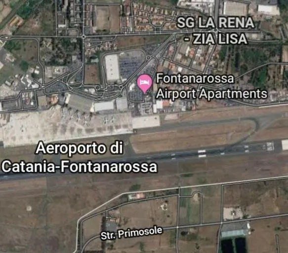 Habitación en casa particular Fontanarossa Airport Apartment CTA Italia
